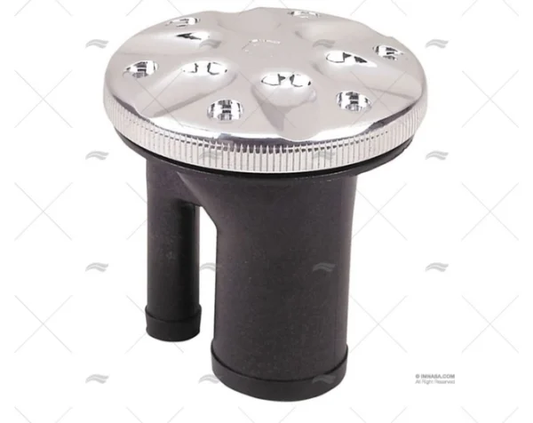 TAPON AGUA RECTO CROMADO VENTILADO 1"1/2 PERKO