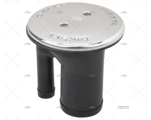 TAPON DIESEL CROMADO VENTILADO 1"1/2 PERKO
