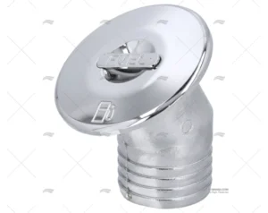TAPON FUEL 50mm LATON CROMADO INC.30º FORESTI SUARDI
