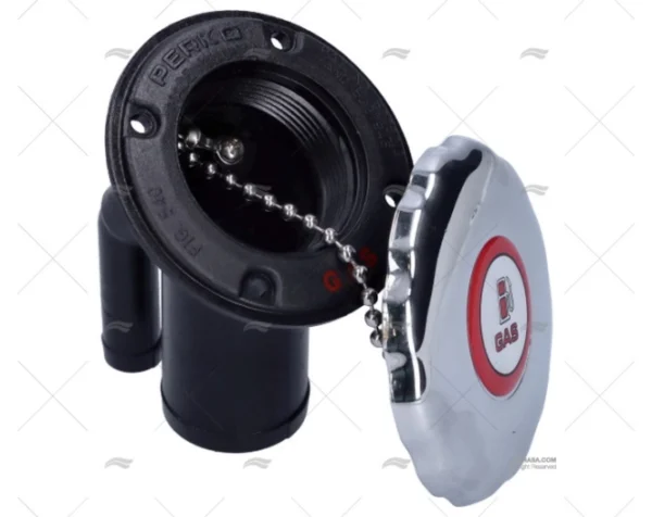 TAPON GAS INCLINADO VENTILADO 1"1/2 PERKO
