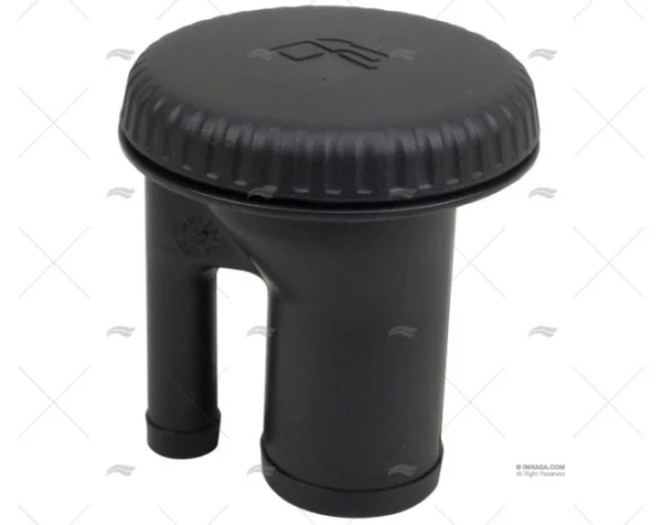 TAPON RECTO VENTIL. FUEL NEGRO 1-1/2" PERKO