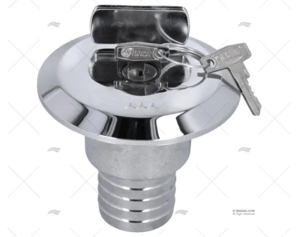 TAPON WATER 38mm C/LLAVE LATON CROMADO F FORESTI SUARDI