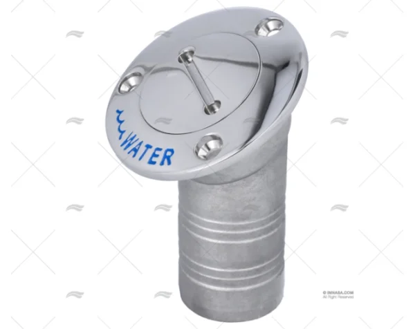 TAPON WATER 38mm INOX 30º
