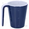 TAZA CAFE 300ml AZUL MELAMINA 6pcs