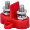 TERMINAL DOBLE ROJO M8 C/ SEPARADOR