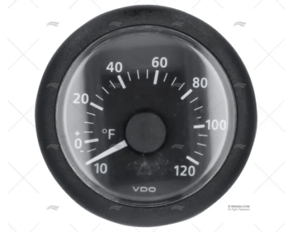 TERMOMETRO VLN EXTERIOR 12/24V +120ºF 52