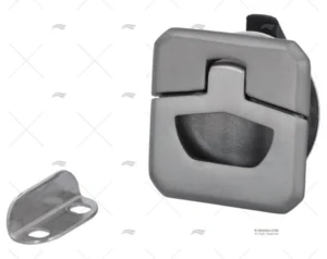 TIRADOR CUADR. S/LLAVE 45mm SS 316 PLATA MARINE TOWN