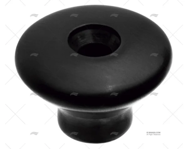 TIRADOR NEGRO MATE INOX FIJACION EXT. MARINE TOWN