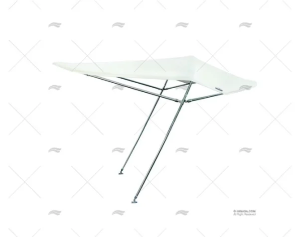 TOLDO ARIA 245mm TUBO INOX 25mm BLANCO TESSILMARE