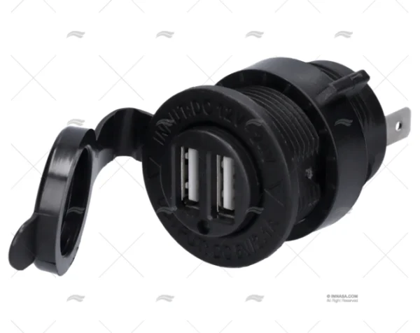 TOMA USB 12V 2 ENT. 12-24V
