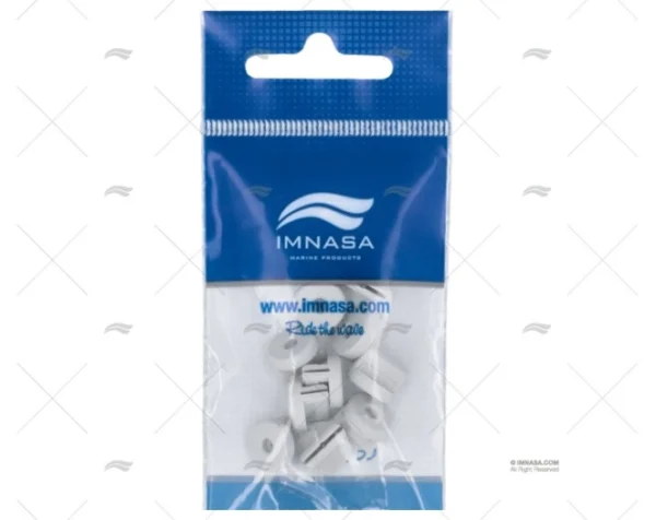 TOPE GUIA TENAX PVC GRIS 12mm LOXX