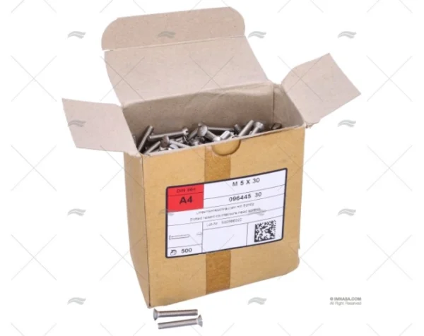TORNILLO DIN964 A4 5x30 (500)