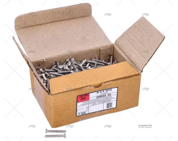 TORNILLO DIN966 A4 4x30 (500)
