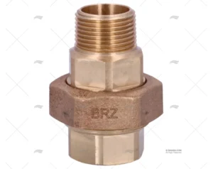 UNION MACHO-HEMBRA BRONCE 3/4" GUIDI
