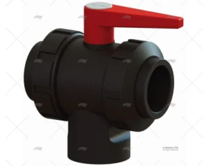 VALVULA 3 VIAS DOBLE UNION BSP PPG 1/2 RANDEX IBERICA
