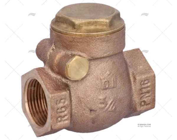 VALVULA CON TAPA BRONCE 3/4" GUIDI