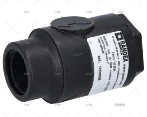 VALVULA DE RETENCION BSP PPG 1" RANDEX IBERICA