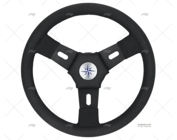 VOLANTE 300mm ELBA NEGRO P3 VOLANTI LUISI