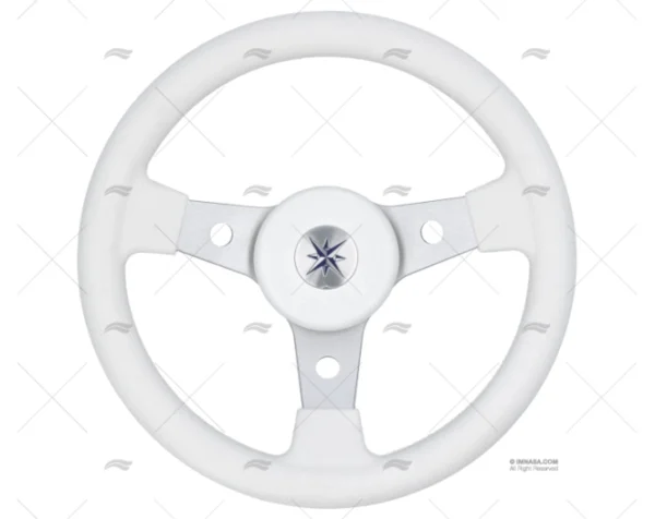 VOLANTE 310mm DELFINO BLANCO P675 VOLANTI LUISI