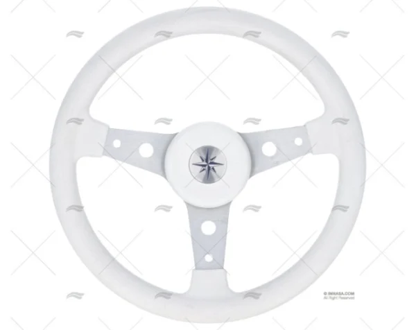 VOLANTE 340mm DELFINO BLANCO P675 VOLANTI LUISI