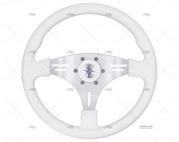 VOLANTE 355mm MANTA BLANCO P675 VOLANTI LUISI