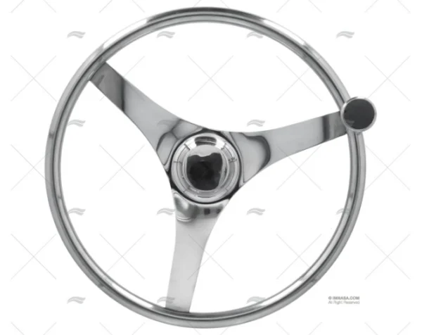 VOLANTE 394mm FLYSPORT INOX C/POMO