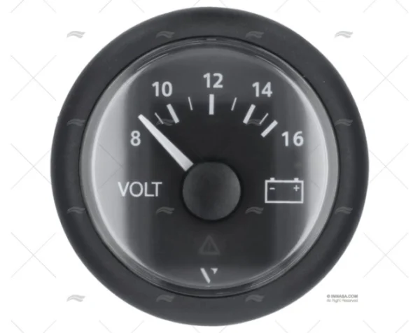 VOLTIMETRO VLN 12V 52mm