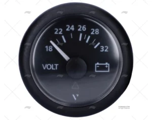 VOLTIMETRO VLN 18-32V 52mm