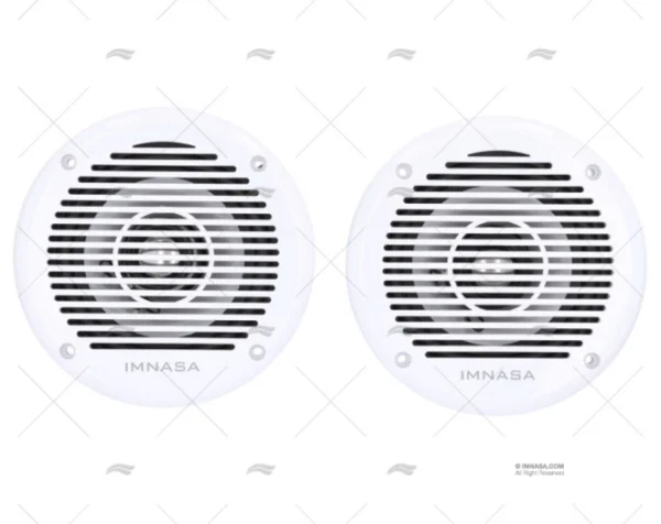 ALTAVOZ 2Ud. 80W 166mm IP44 BLANCO LED