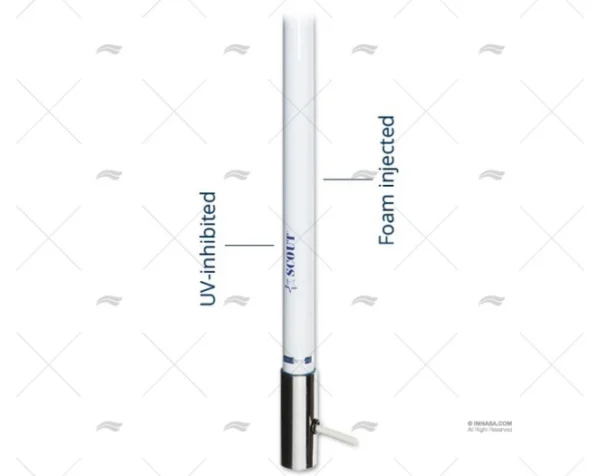 ANTENA CB27 2.40MT SCOUT SCOUT