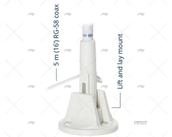 ANTENA VHF 1.50MT 3dB ABATIBLE SCOUT SCOUT