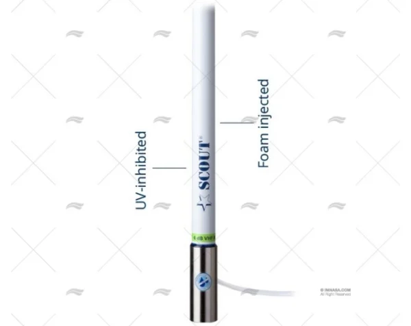ANTENA VHF 2.40MT 6dB SCOUT SCOUT