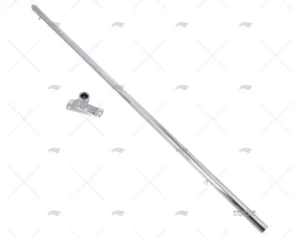 ASTA BANDERA 1000X20mm BRONCE CROMADO