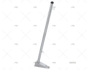 ASTA BANDERA 350X13mm BRONCE CROMADO