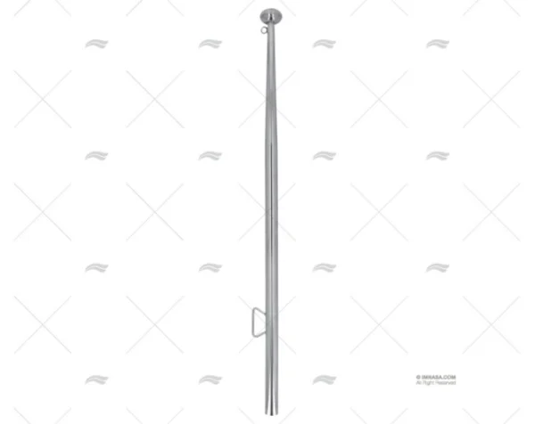 ASTA BANDERA 750mm INOX 316
