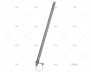 ASTA DE BANDERA INOX SS 304 C/SOPORTE