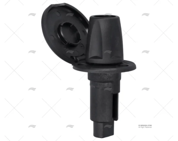 BASE REDONDA NEGRA 3 PIN 910R ATTWOOD