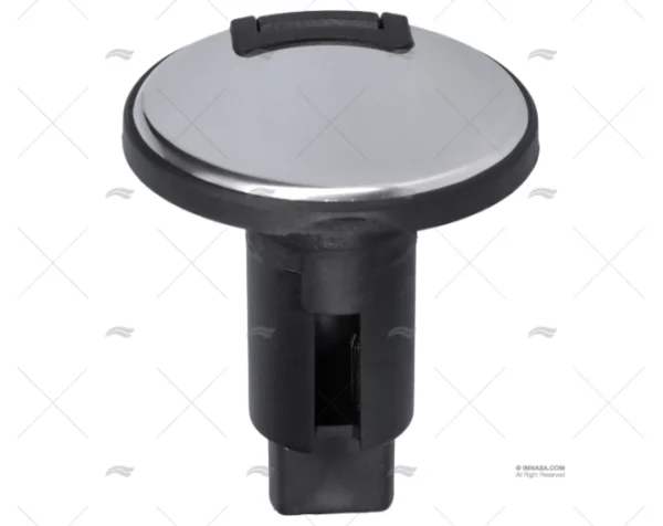 BASE REDONDA NEGRA INOX 2 PIN 910R ATTWOOD