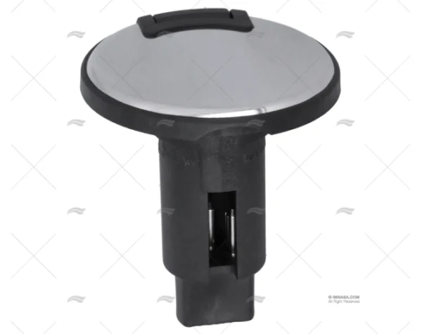 BASE REDONDA NEGRA INOX 3 PIN 910R ATTWOOD