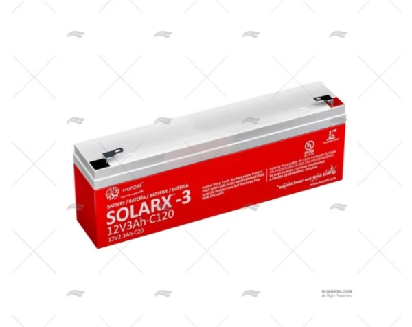 BATERIA 3 A AGM SOLARX XUNZEL