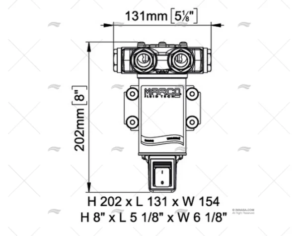 BOMBA DIESEL 24V C/INTERRUPTOR MARCO