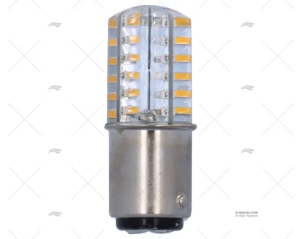 BOMBILLA BA15D 12/24V 30W LED LUZ 360º