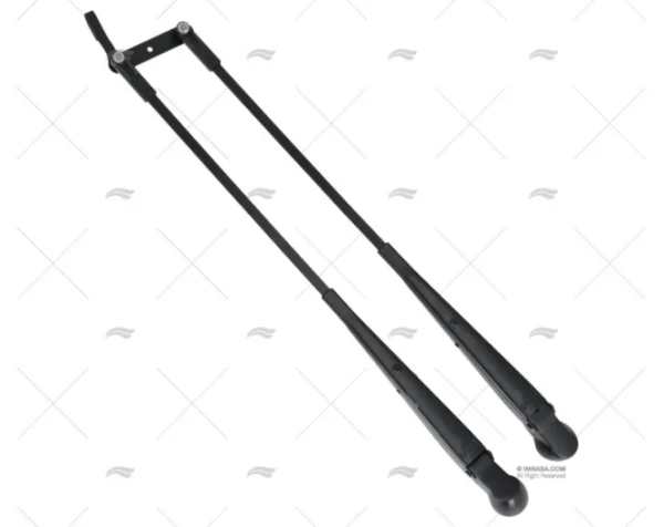 BRAZO PARALELO EXTENSIBLE 430-500mm BLAC