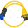 CABLE 1m AMARILLO 16A MACHO/HEMBRA