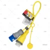CABLE 1m AMARILLO 32A MACHO/HEMBRA