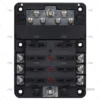 CAJA PORTA FUSIBLES 6P + BUSBAR
