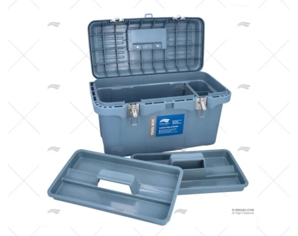 CAJA PORTAHERRAM. PROF GRIS 53X27x31CM