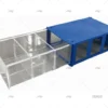 CAJA PORTAOBJETOS AZUL 1C.14.5X9.5X5.5C