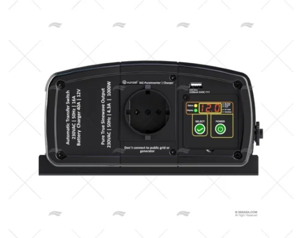 CARGADOR 12V 40A INVERTER 1000W XUNZEL
