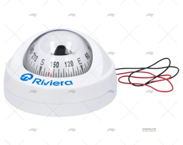 COMPAS ARIES 2 BAR BLANCO CON LUZ RIVIERA